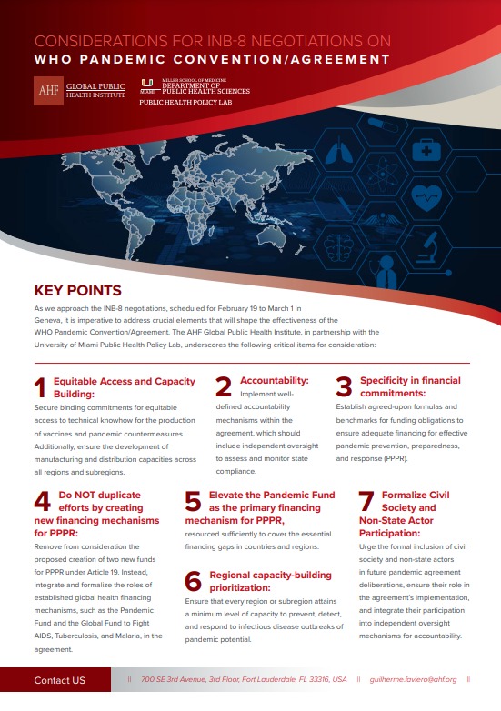 AHF Global Public Health Institute